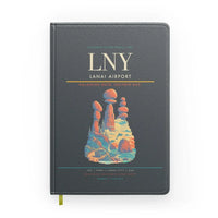 Thumbnail for Lanai Airport (LNY) design on gray notebook