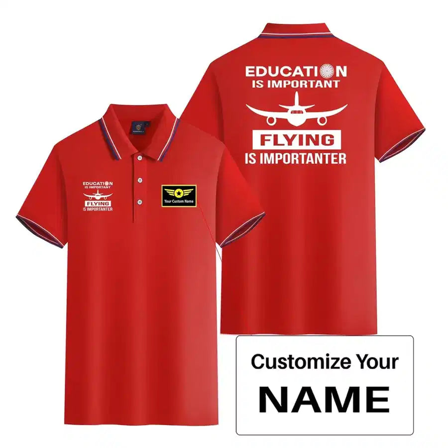 Customisable Flying is Importanter Polo Shirt - view 11