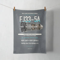 Thumbnail for FJ33-5A design on gray towel