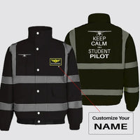 Thumbnail for Student Pilot Designed Reflective Winter Jackets - view 11