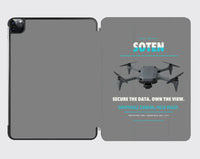 Thumbnail for ACSL SOTEN design on gray ipad tablet case