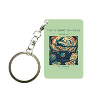 Thumbnail for VINTAGE G4091 - The Typhoon Trackers - Designed Key Chain design on lightgreen
