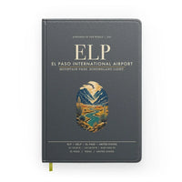 Thumbnail for El Paso International Airport (ELP) design on gray notebook