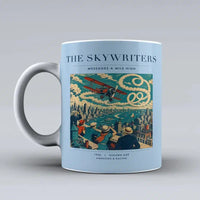 Thumbnail for VINTAGE G4036 - The Skywriters - Ceramic Mug design on lightblue