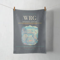 Thumbnail for Wrangell Airport (WRG) design on gray towel