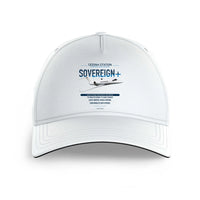 Thumbnail for Cessna Citation Sovereign+ design on white printed hat
