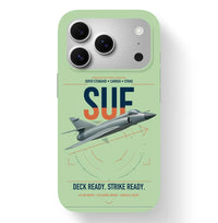 Thumbnail for Dassault Super Étendard design on light green magsafe iphone case, for iPhone 17 Pro