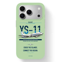 Thumbnail for NAMC YS-11A Case design on light green iphone case