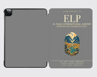 Thumbnail for El Paso International Airport (ELP) design on gray ipad tablet case
