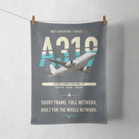 Thumbnail for Airbus A319ceo design on gray towel