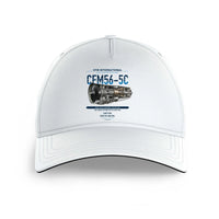 Thumbnail for CFM56-5C design on white printed hat