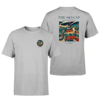 Thumbnail for VINTAGE G4101 - The Skycap - Double-Side T-Shirt design on lightgray double side t shirt