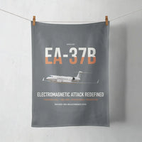 Thumbnail for EA-37B Compass Call design on gray towel