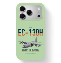 Thumbnail for EC-130H Compass Call design on light green magsafe iphone case, for iPhone 17 Pro