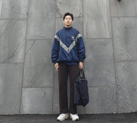 Thumbnail for School Uniform Speed dry Jacket  Loose Reflective Pilot Jacket - view 15