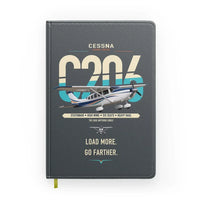 Thumbnail for Cessna 206 Stationair design on gray notebook