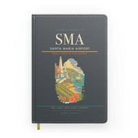 Thumbnail for Santa Maria Airport (SMA) design on gray notebook