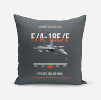 Thumbnail for F A-18E F Buddy Tanker design on gray pillow