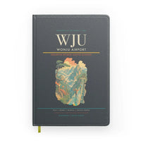 Thumbnail for Wonju Airport (WJU) design on gray notebook