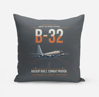 Thumbnail for B-32 Dominator design on gray pillow