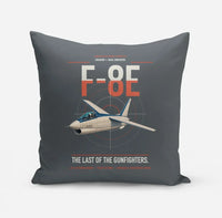 Thumbnail for F-8E Crusader design on gray pillow