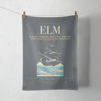 Thumbnail for Elmira Corning Regional Airport (ELM) design on gray towel