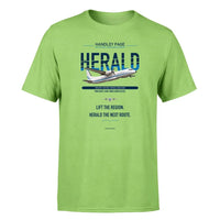 Thumbnail for Handley Page HPR.7 Dart Herald design on light green single side