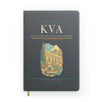 Thumbnail for Kavala International Airport Megas Alexandros (KVA) design on gray notebook