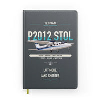 Thumbnail for Tecnam P2012 STOL design on gray notebook