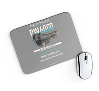 Thumbnail for PW6000 design on gray rectangle mouse pad