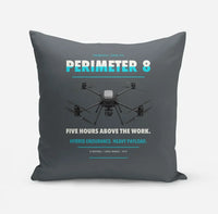 Thumbnail for Skyfront Perimeter 8 design on gray pillow