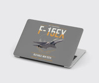 Thumbnail for F-15EX Eagle II design on gray MacBook case