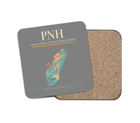 Thumbnail for Phnom Penh International Airport (PNH) design on gray 1 piece coaster