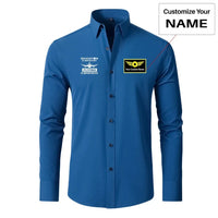Thumbnail for Flying is Importanter Designed Long Sleeve Shirts - view 11