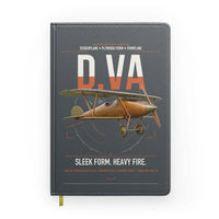 Thumbnail for Albatros D.Va design on gray notebook