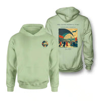 Thumbnail for VINTAGE G4300 - The Grand Terminal Echo - Double-Side Hoodie design on lightgreen double side