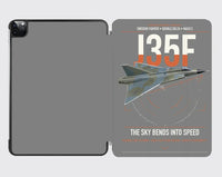 Thumbnail for Saab J 35F Draken design on gray ipad tablet case