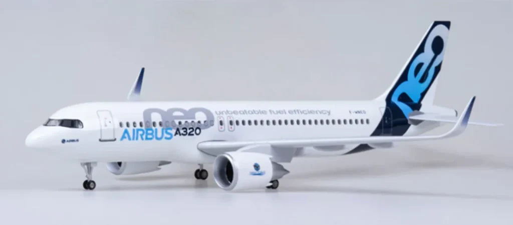 Airbus A320Neo Original Livery Airplane Model (47CM) - view 11