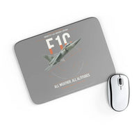 Thumbnail for Dassault Mirage F1C design on gray rectangle mouse pad