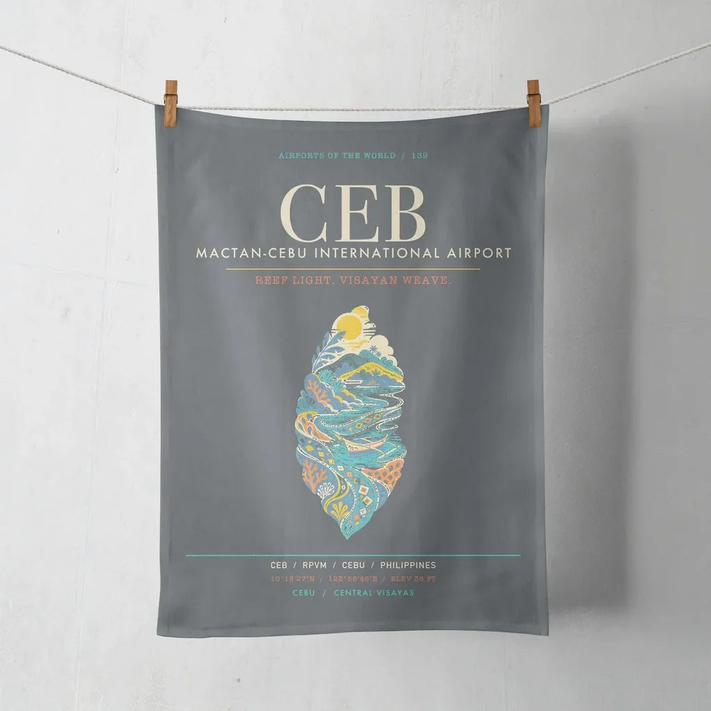 Mactan-Cebu International Airport CEB - Visayan Reef Loom - Gray