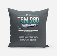 Thumbnail for Daher TBM 980 design on gray pillow