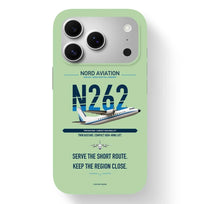 Thumbnail for Nord 262A Case design on light green iphone case