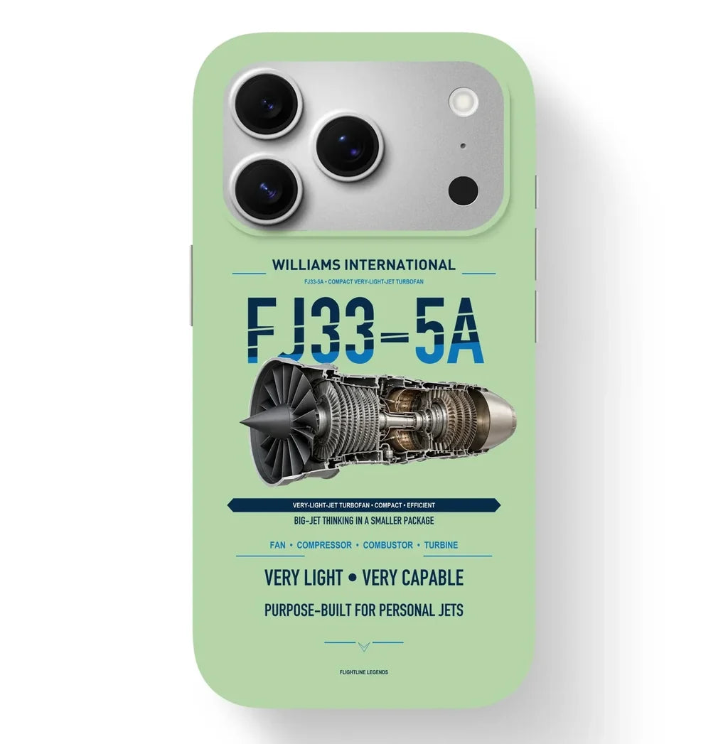 FJ33-5A Case design on light green iphone case