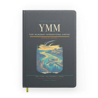 Thumbnail for Fort McMurray International Airport (YMM) design on gray notebook