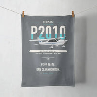 Thumbnail for Tecnam P2010 design on gray towel
