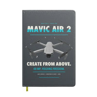 Thumbnail for DJI Mavic Air 2 design on gray notebook