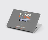 Thumbnail for F-16C Fighting Falcon One Airframe Every Mission design on gray MacBook case
