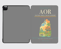 Thumbnail for Sultan Abdul Halim Airport (AOR) design on gray ipad tablet case