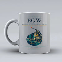 Thumbnail for Baghdad International Airport BGW Mug - Light Gray