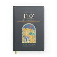 Thumbnail for Fes (FEZ) design on gray notebook